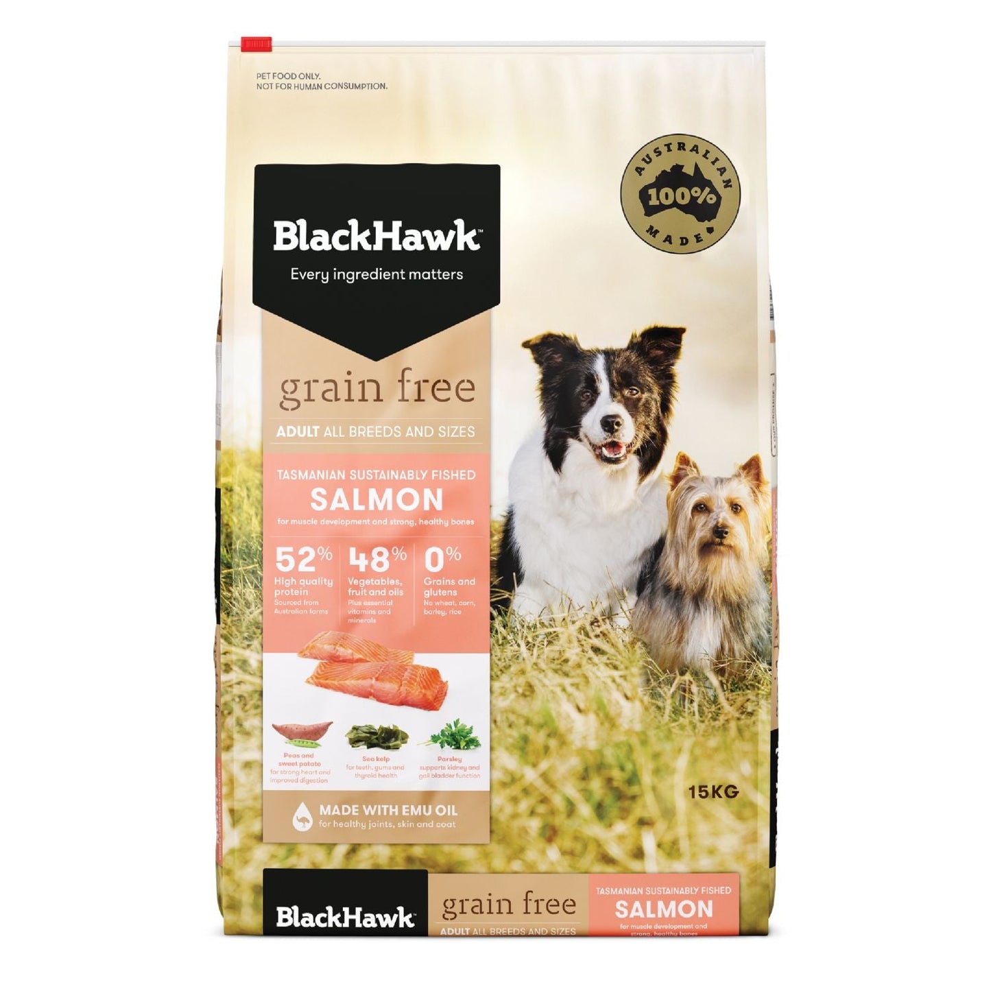 Black Hawk Grain Free Adult Salmon Dry Dog Food (122713000032) [default_color]