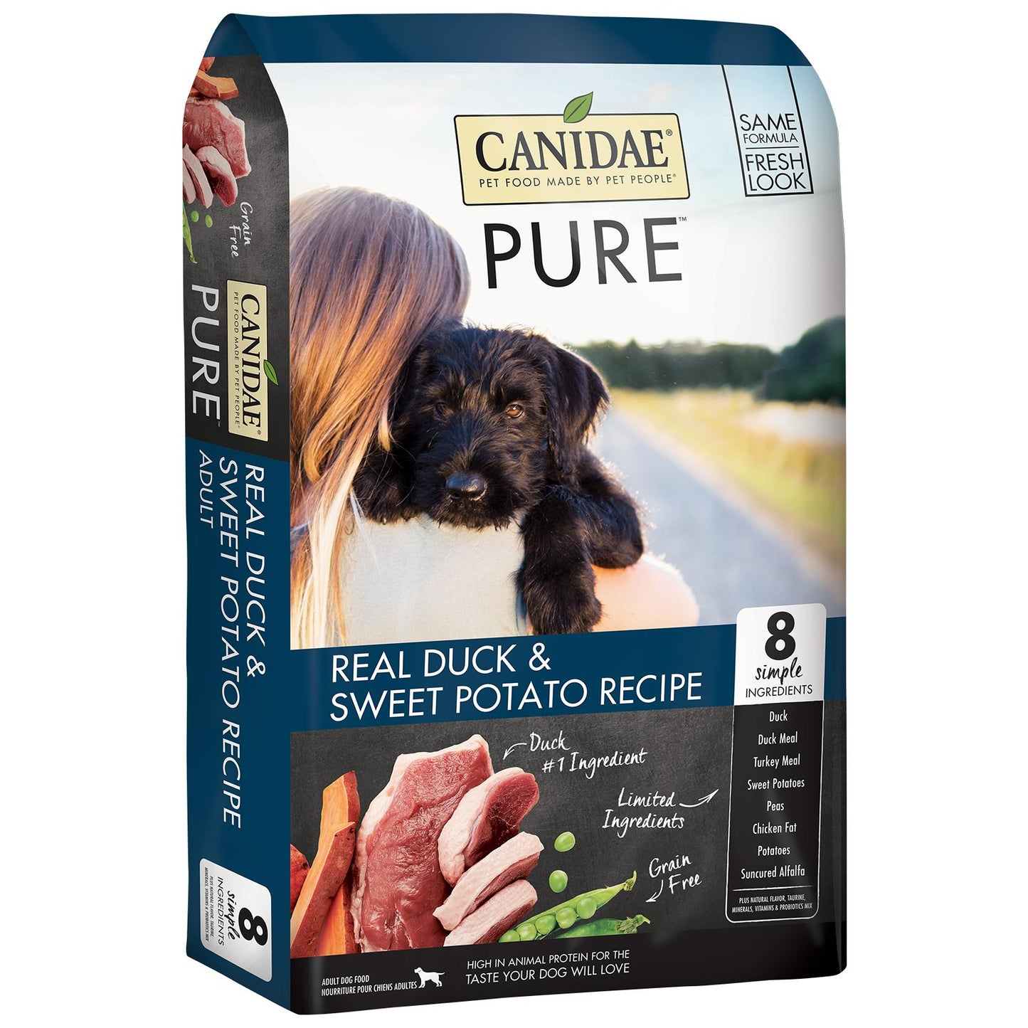 Canidae Pure Dog Grain Free Adult Duck Dry Dog Food (122714000029) [default_color]