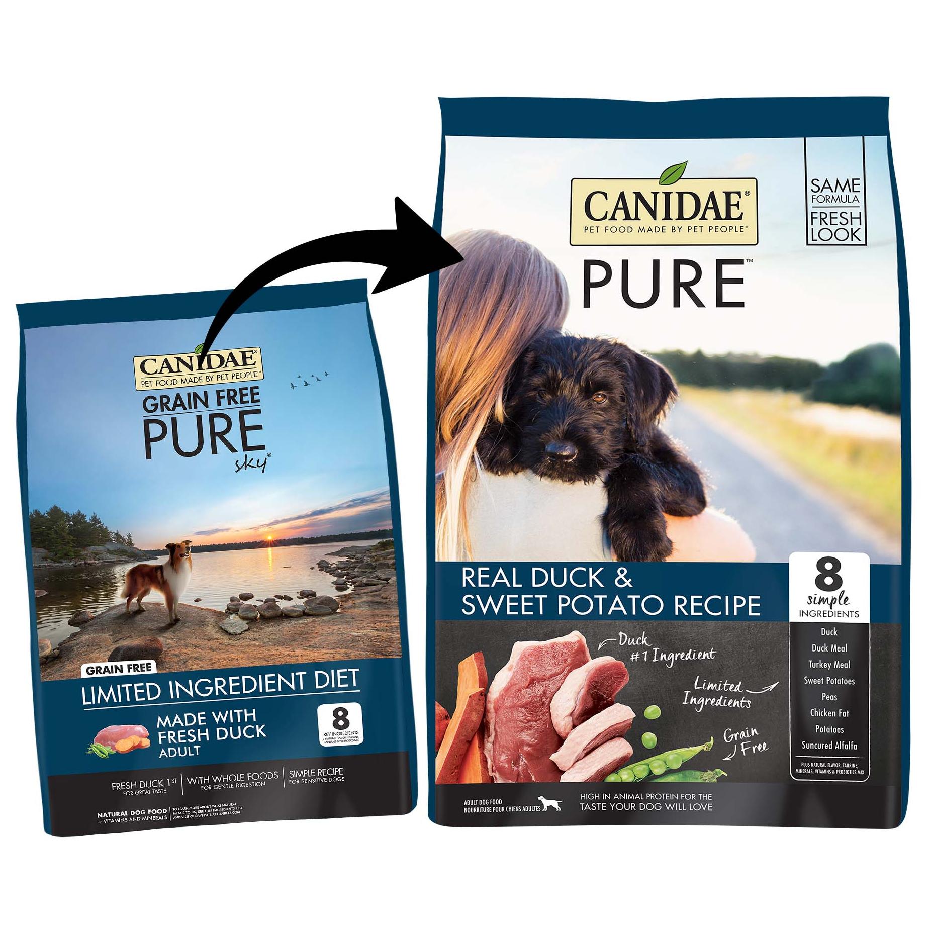 Canidae Pure Dog Grain Free Adult Duck Dry Dog Food (122714000029) [default_color]