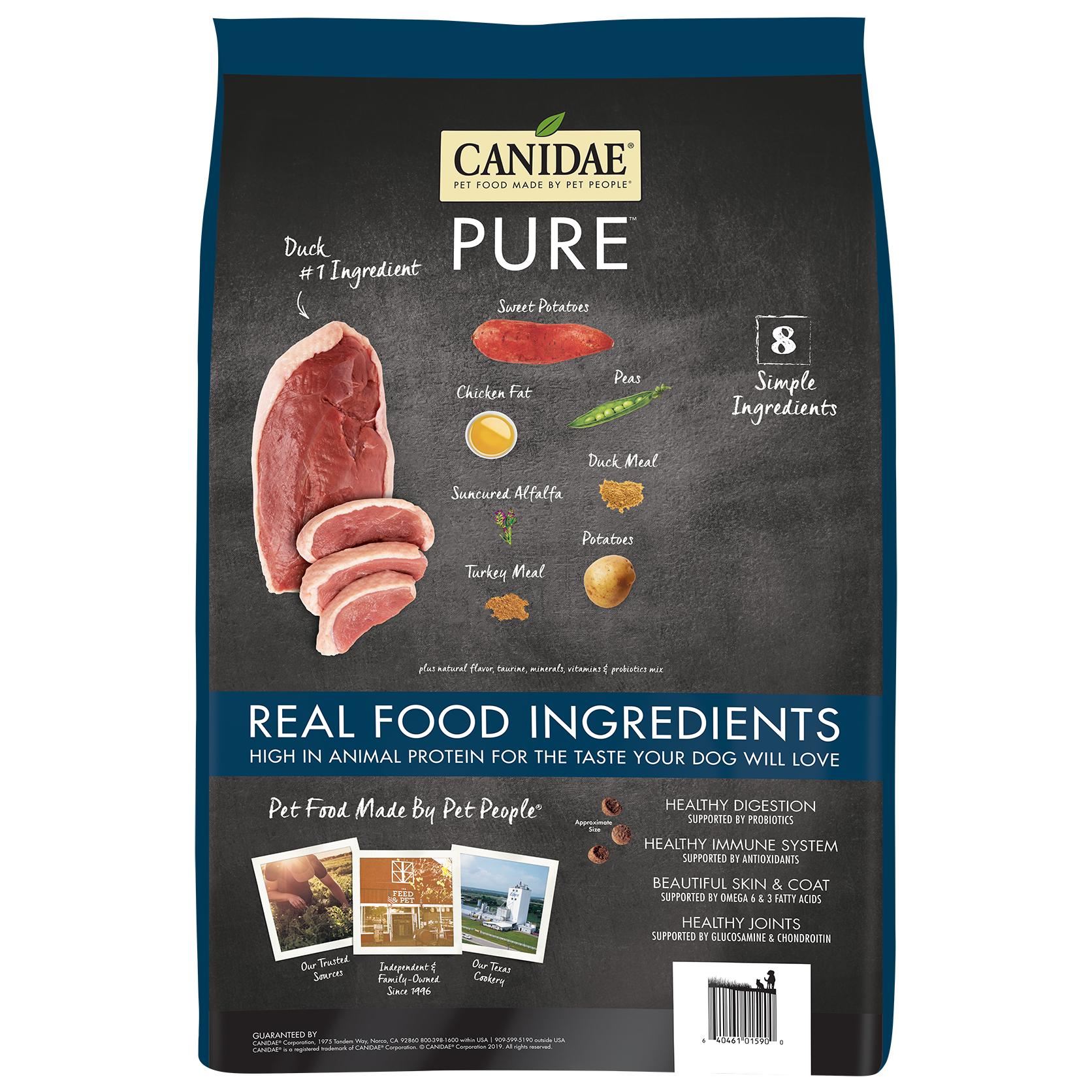 Canidae Pure Dog Grain Free Adult Duck Dry Dog Food (122714000029) [default_color]