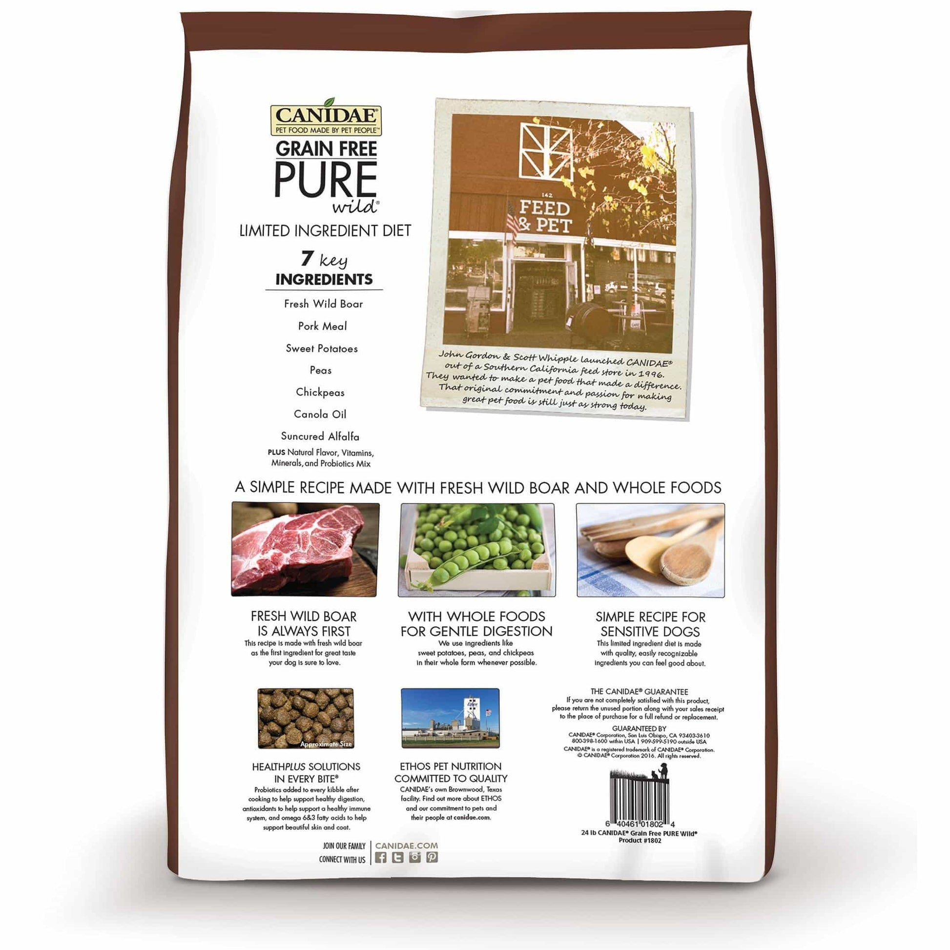 CANIDAE PURE Dog GF Wild Boar (122714000090) [default_color]