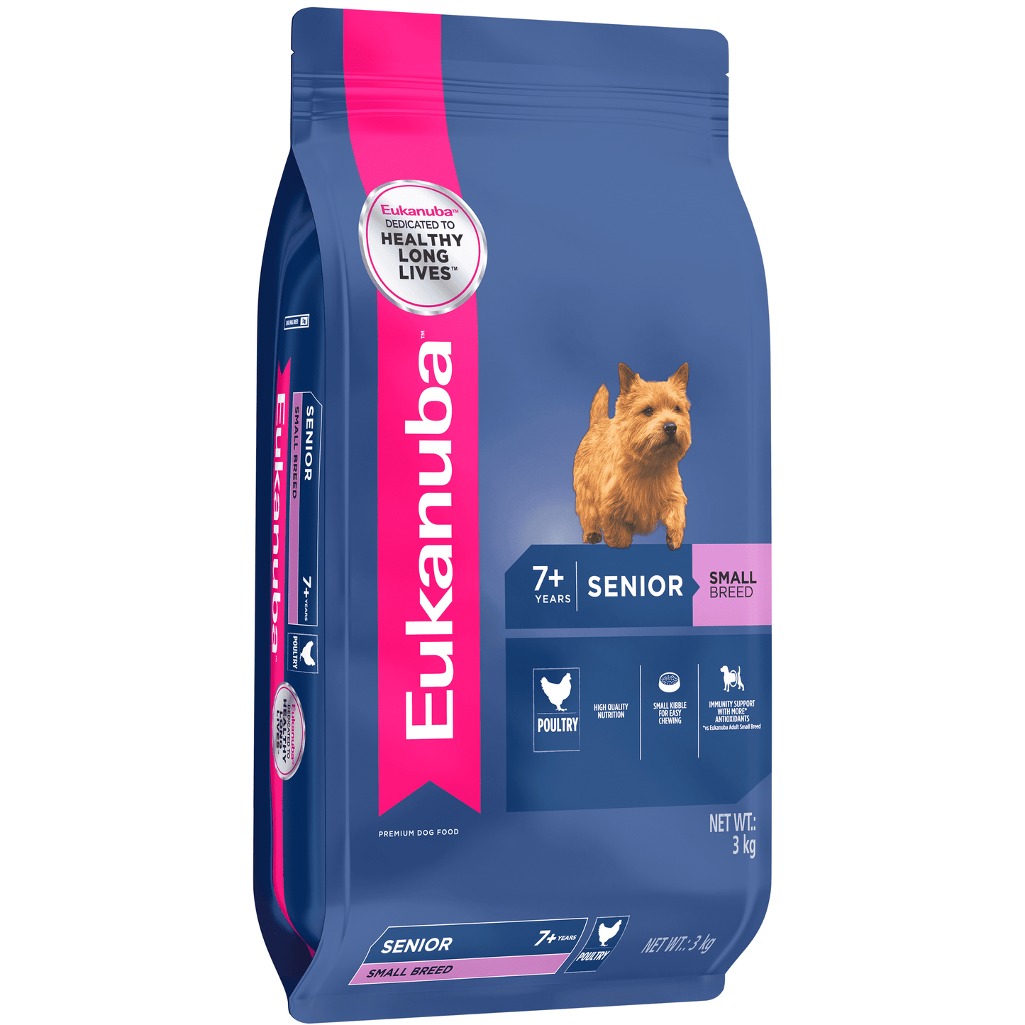 Eukanuba Small Breed Senior Chicken Dry Dog Food (122717000058) [default_color]