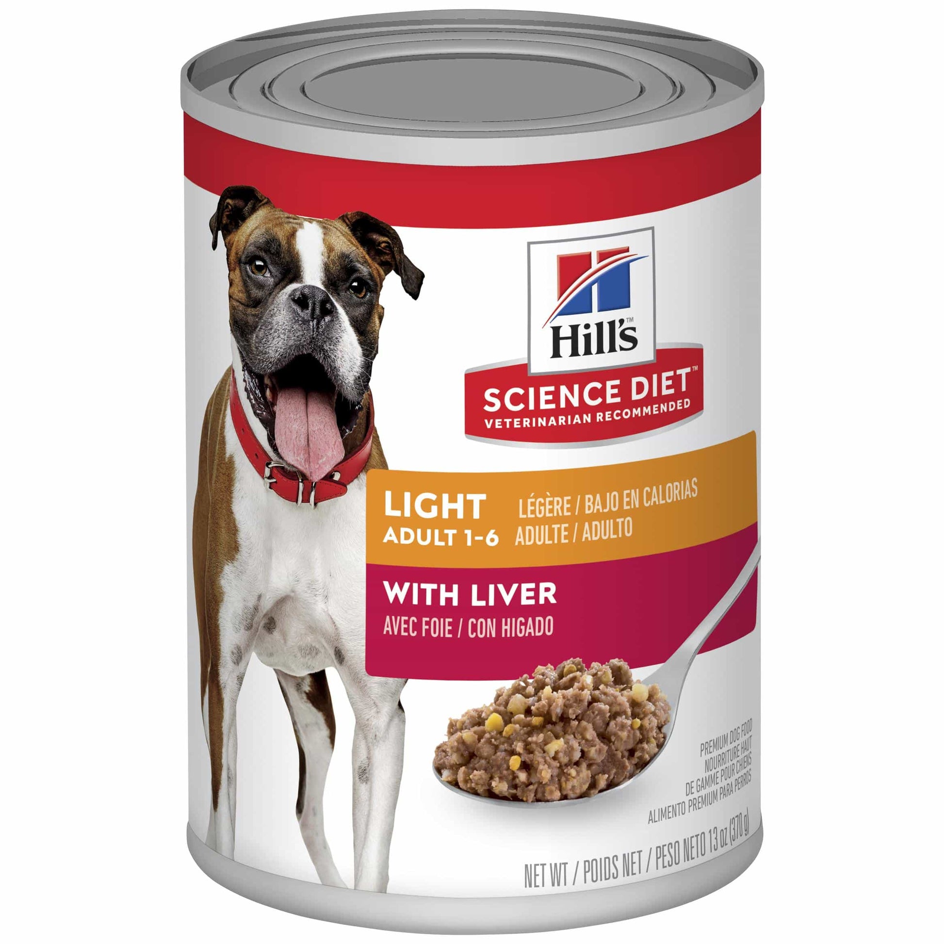 Hill's Science Diet Adult Light Liver Wet Dog Food 370G (122718000033) [default_color]