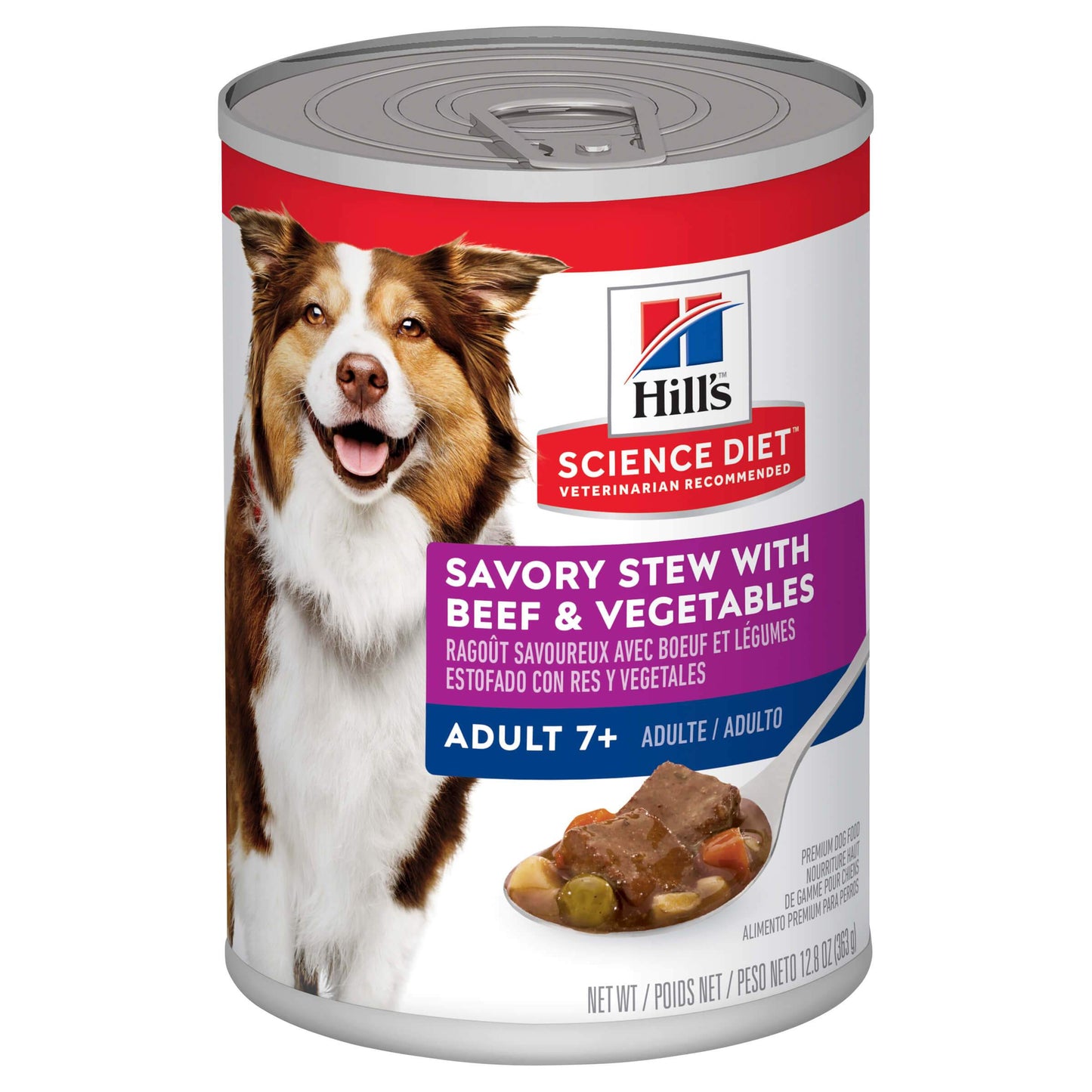 Hill's Science Diet Senior Beef Wet Dog Food