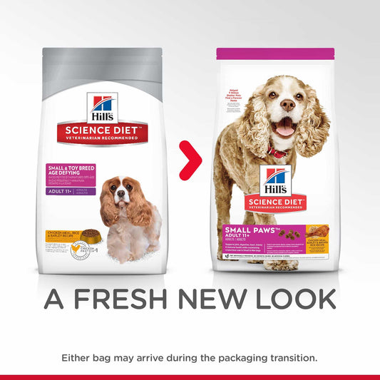 Hill's Science Diet Small Paws Senior Adult 11+ Dry Dog Food (122718000131) [default_color]