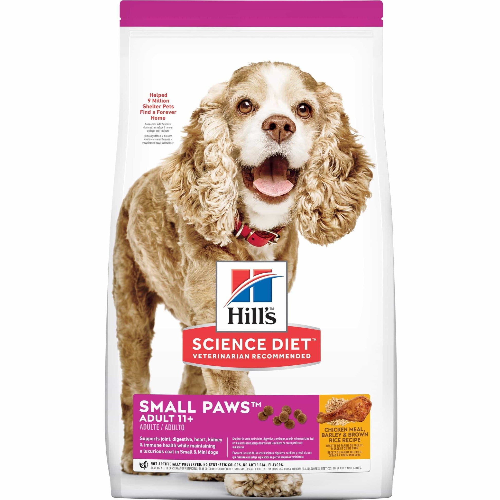 Hill's Science Diet Small Paws Senior Adult 11+ Dry Dog Food (122718000131) [default_color]