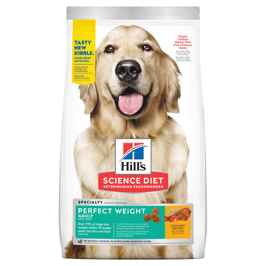 Hill's Science Diet Perfect Weight Adult Chicken Dry Dog Food (122718000133) [default_color]