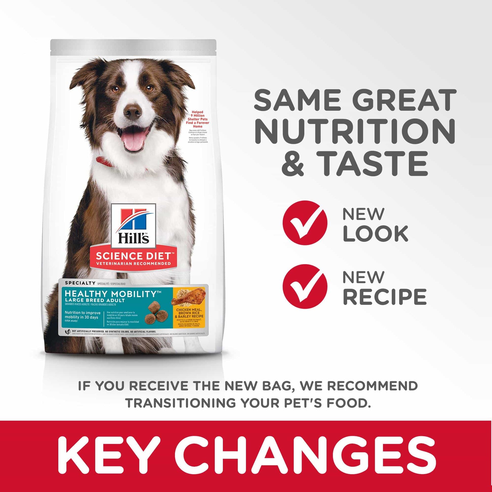 Hill's Science Diet Large Breed Healthy Mobility Adult Chicken Dry Dog Food (122718000150) [default_color]