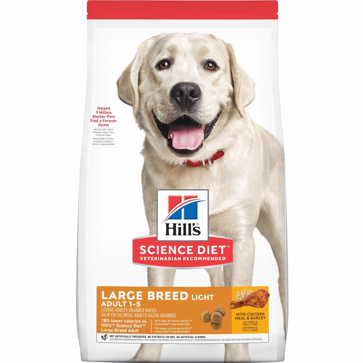 Hill's Science Diet Large Breed Light Adult Chicken Dry Dog Food