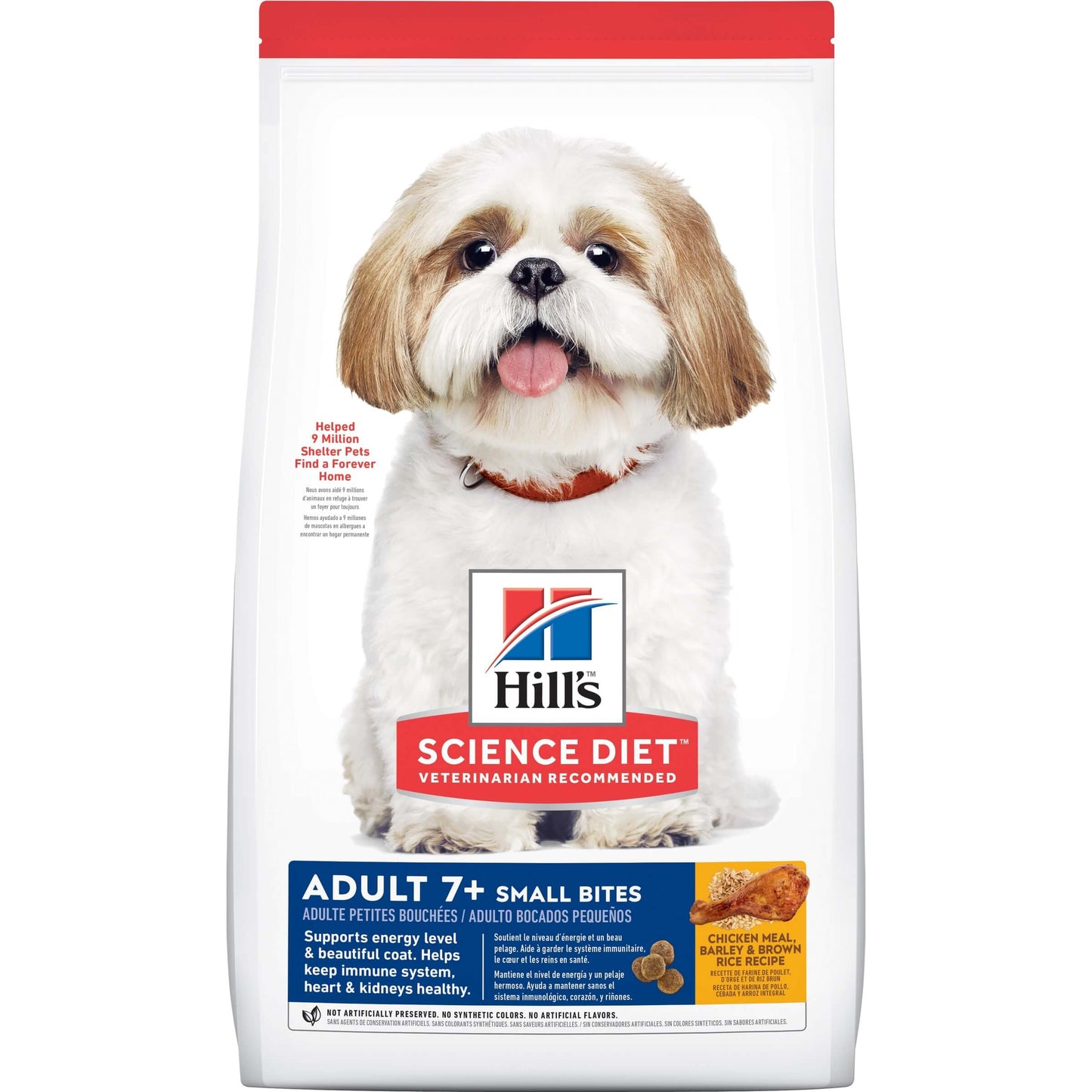 Hill's Science Diet Small Bites Senior Chicken Dry Dog Food