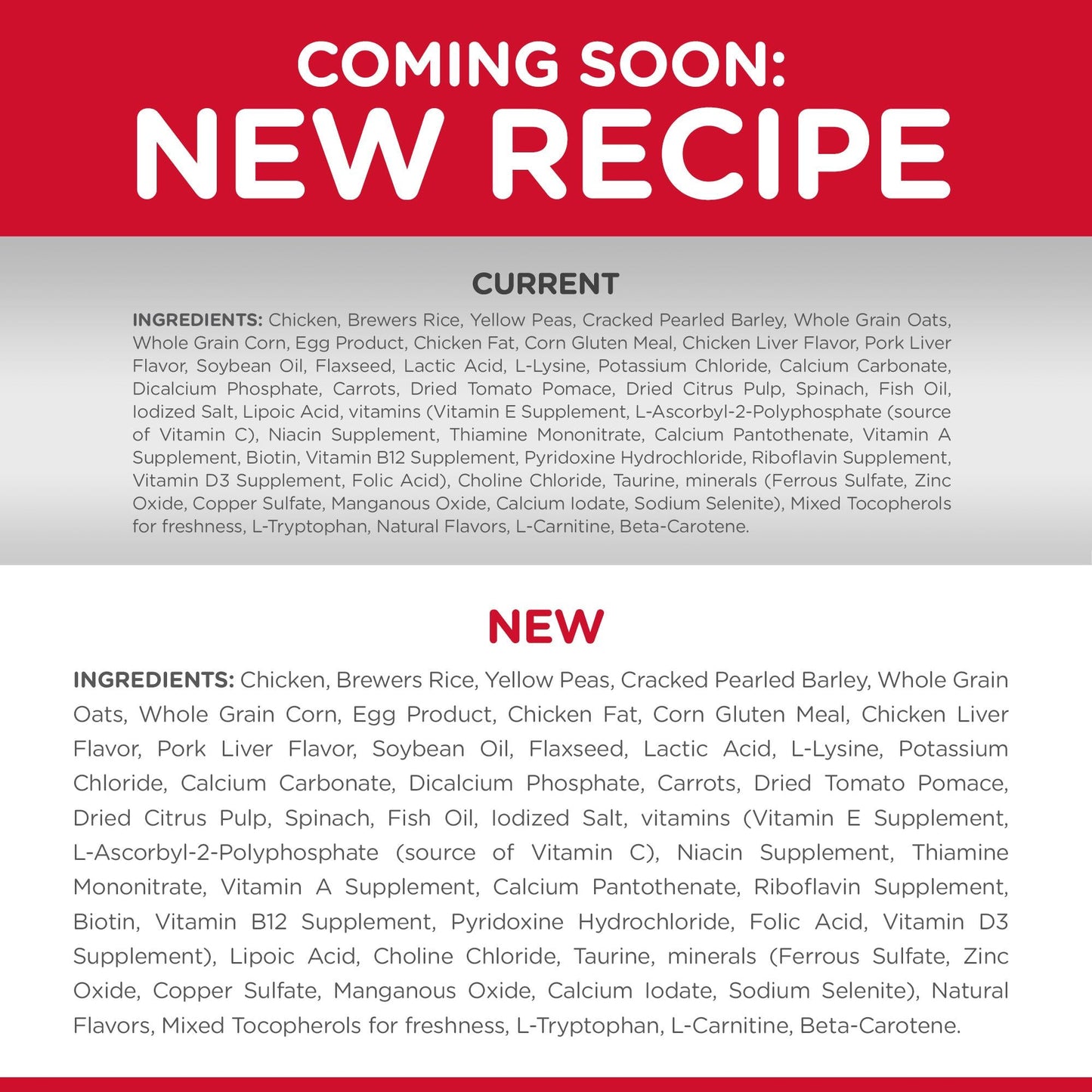 Hill's Science Diet Youthful Vitality Senior Chicken Dry Dog Food