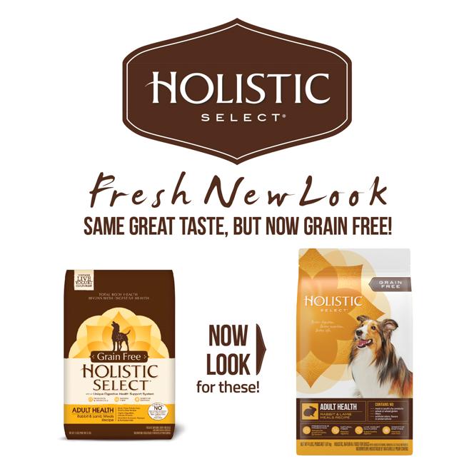 Holistic Select Health Grain Free Adult Rabbit & Lamb Dry Dog Food