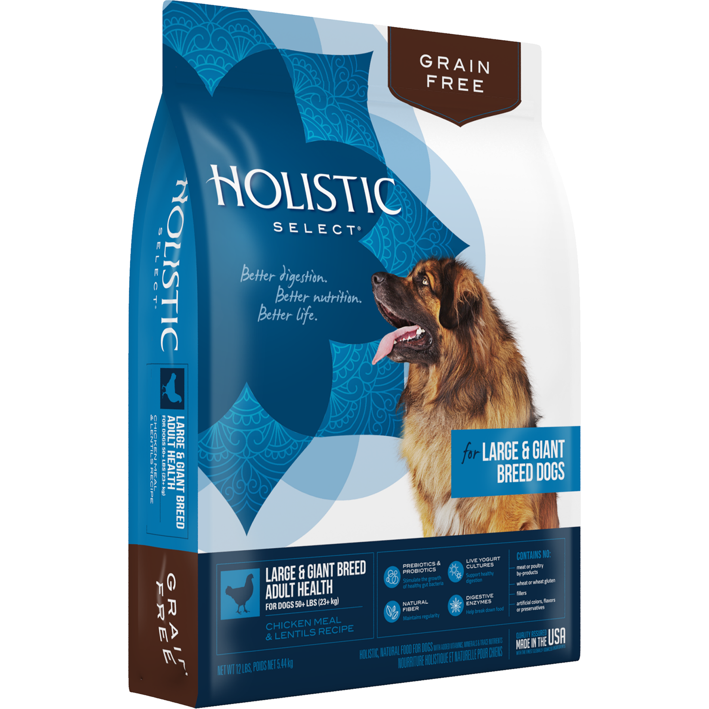 Holistic Select Grain Free Large & Giant Breed Adult Dry Dog Food