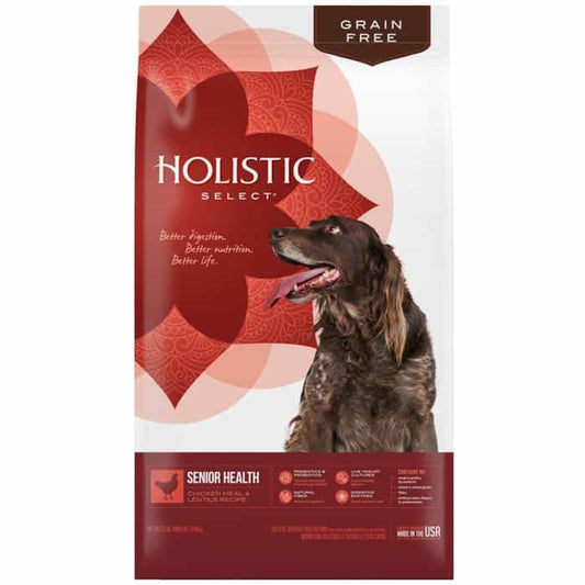 Holistic Select Senior Health Chicken & Lentil Dry Dog Food (122719000073) [default_color]