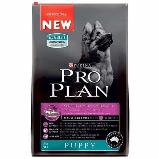 Pro Plan Sensitive Skin & Stomach Puppy Dry Dog Food