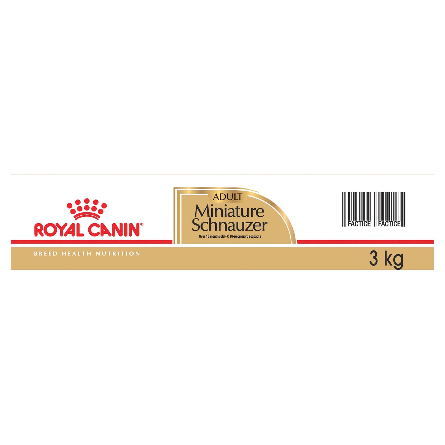 Royal Canin Miniature Schnauzer Adult Dry Dog Food (122725000030) [default_color]
