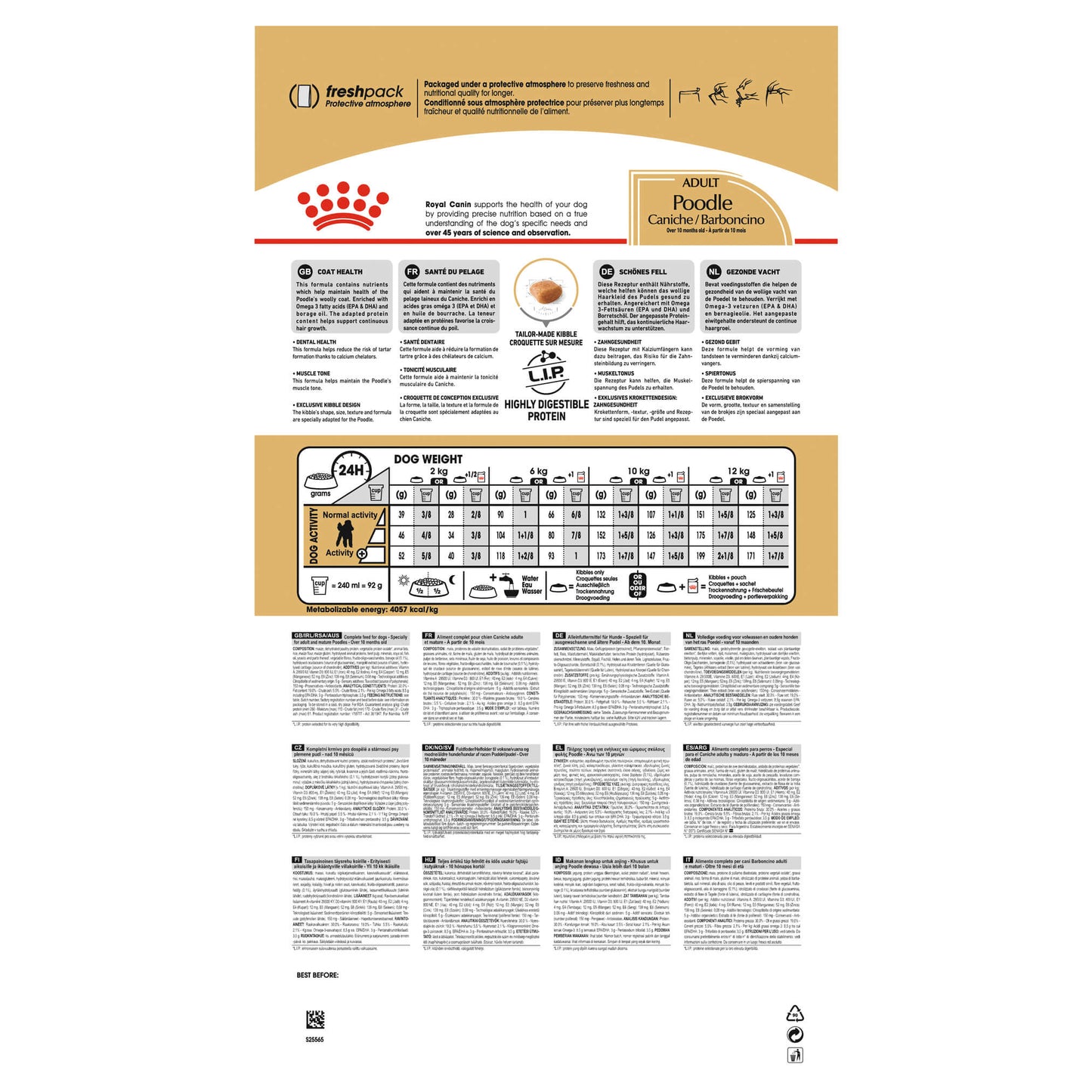 Royal Canin Poodle Adult Dry Dog Food (122725000059) [default_color]