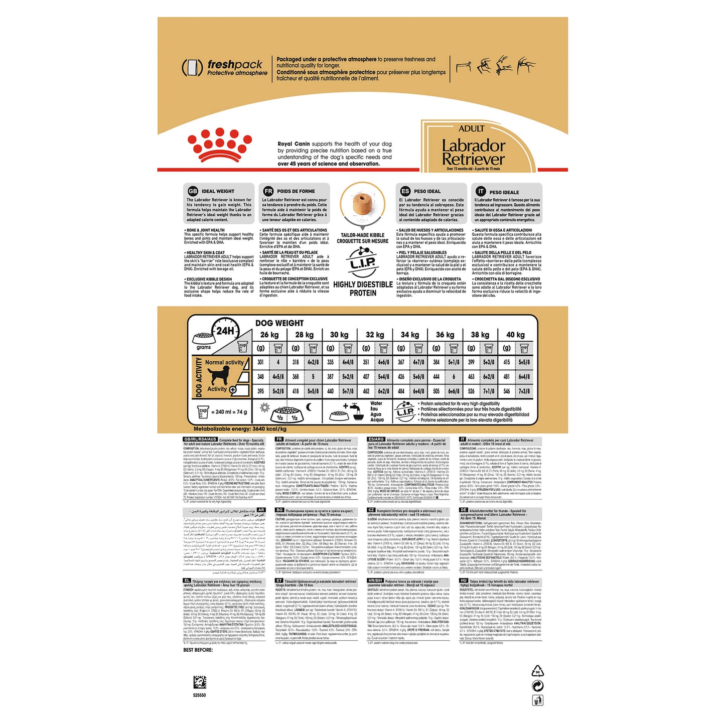 Royal Canin Labrador Retriever Adult Chicken Dry Dog Food (122725000078) [default_color]