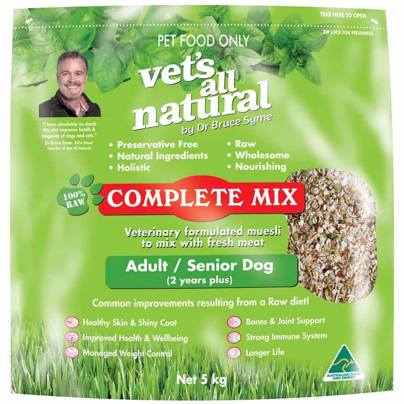 Vets All Natural Complete Mix Adult & Senior Dry Dog Food