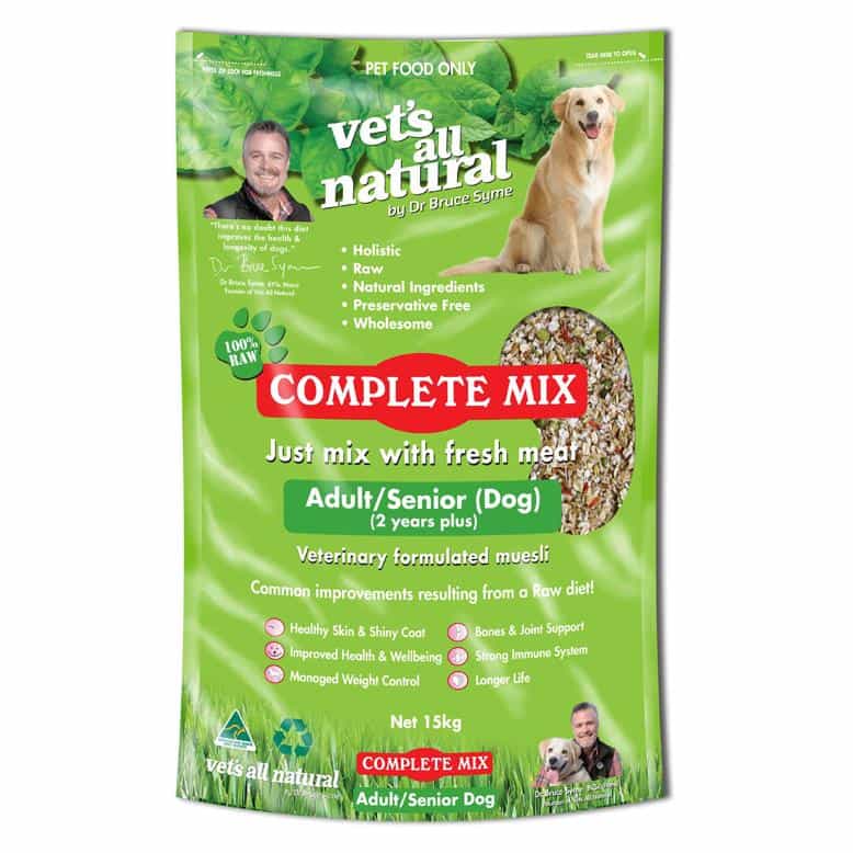 Vets All Natural Complete Mix Adult & Senior Dry Dog Food