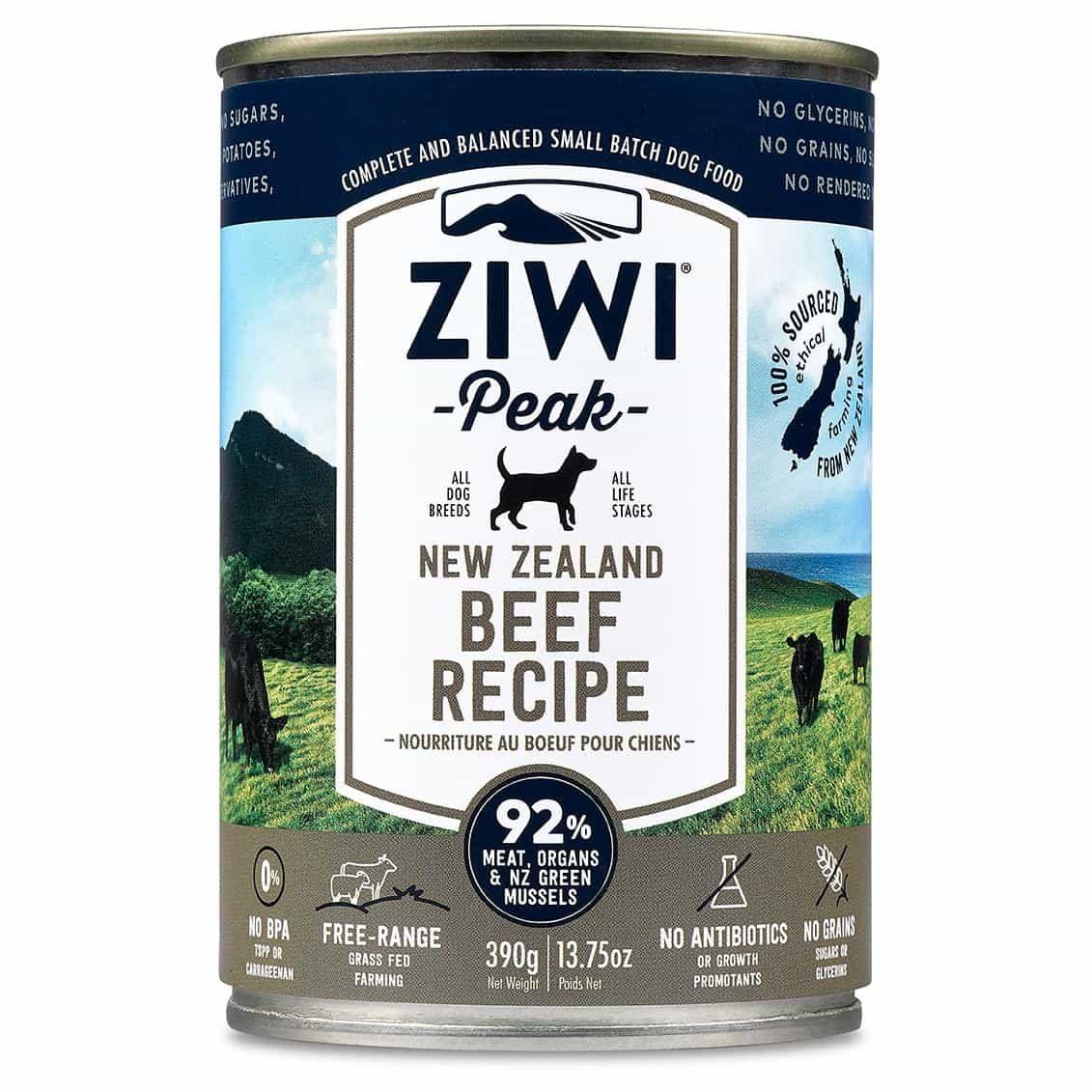 Ziwi Peak Beef Recipe Wet Dog Food