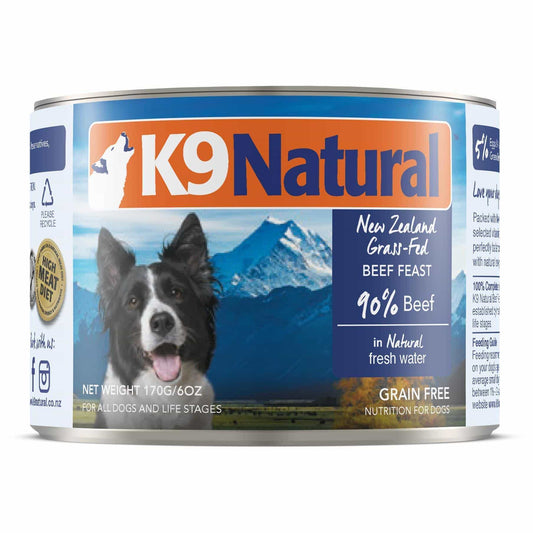 K9 Natural Grain Free Beef Wet Dog Food