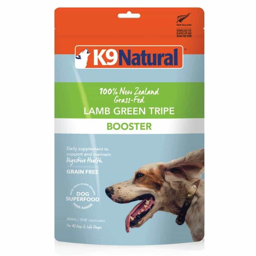 K9 Natural Freeze Dried Dog Supplement Lamb Green Tripe Dry Dog Food