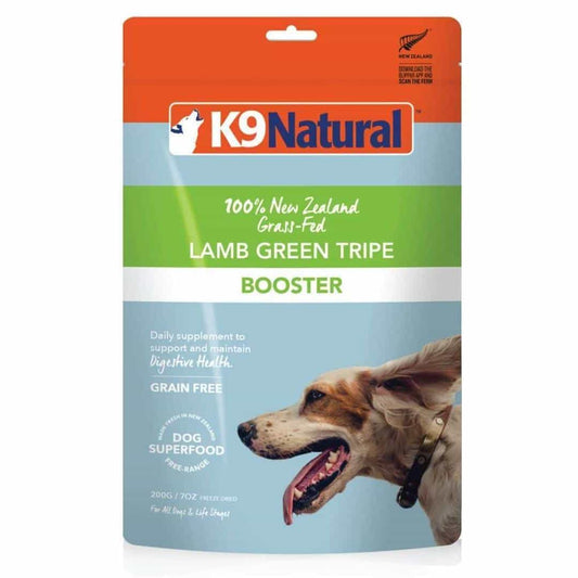 K9 Natural Freeze Dried Dog Supplement Lamb Green Tripe Dry Dog Food