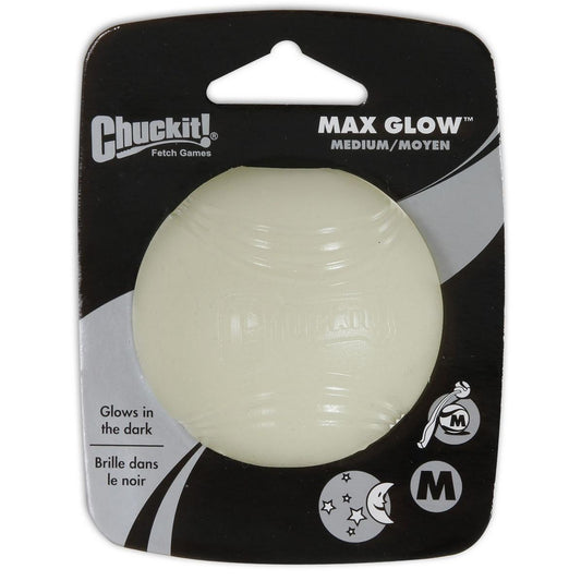 Chuckit Max Glow Ball Dog Toy