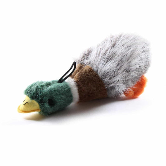 Cuddles Squeaky Plush Mallard Duck Dog Toy