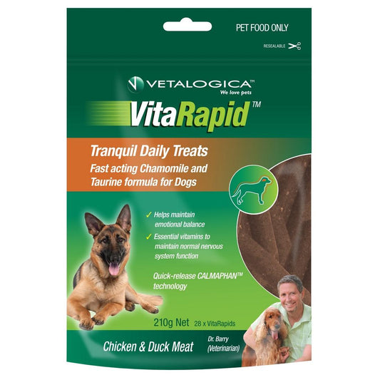Vitarapid Chicken Tranquil Calming Dog Treats