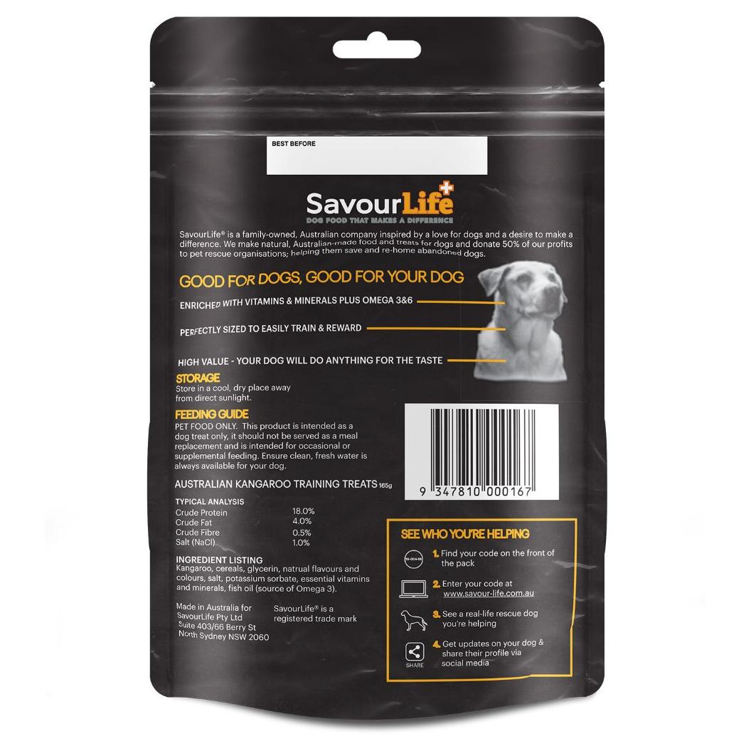 SavourLife Australian Kangaroo Training Dog Treats