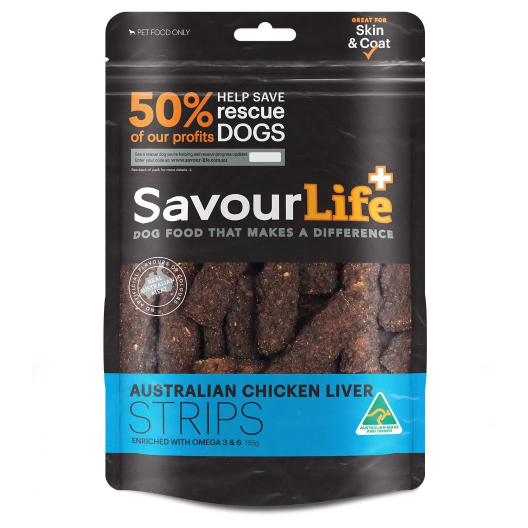 SavourLife Australian Liver Strips Dog Treats