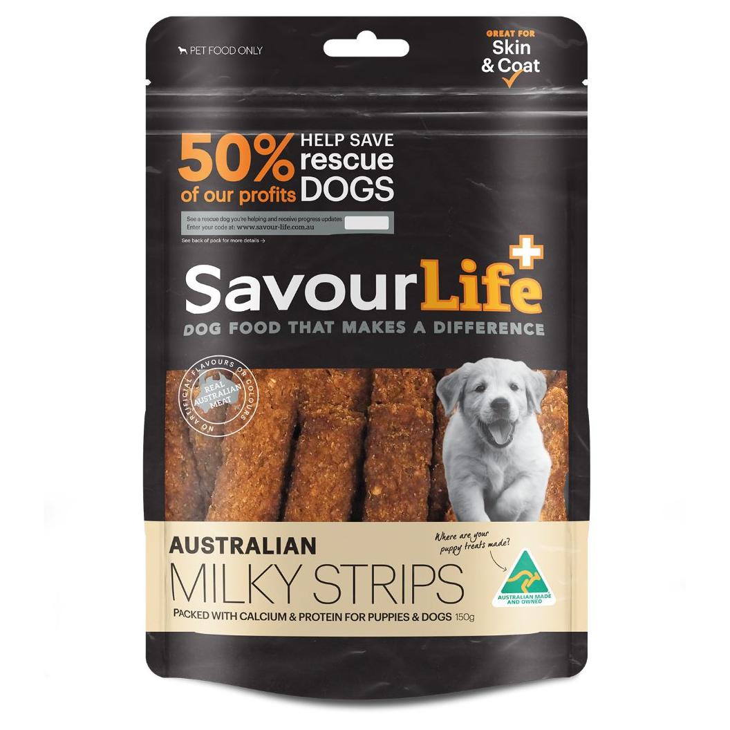 SavourLife Australian Milky Strips Dog Treats (122922000263) [default_color]