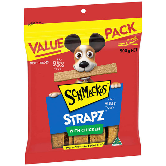 Schmackos  Chicken Strapz  Dog Treats