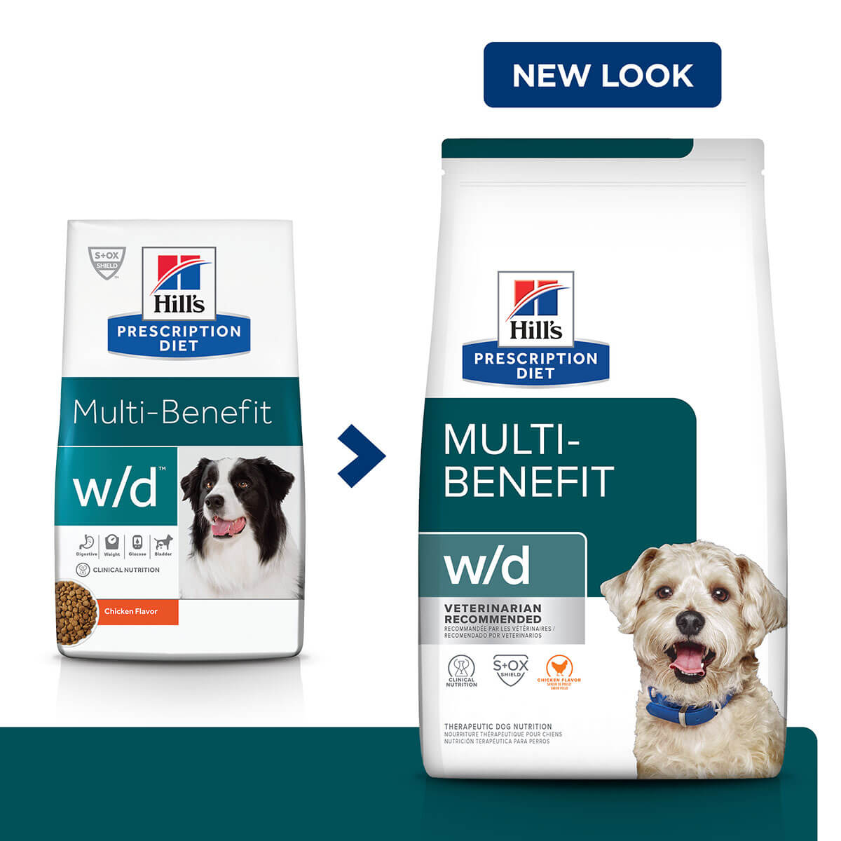 Hill's Prescription Diet W/D Multi Benefit Dry Dog Food