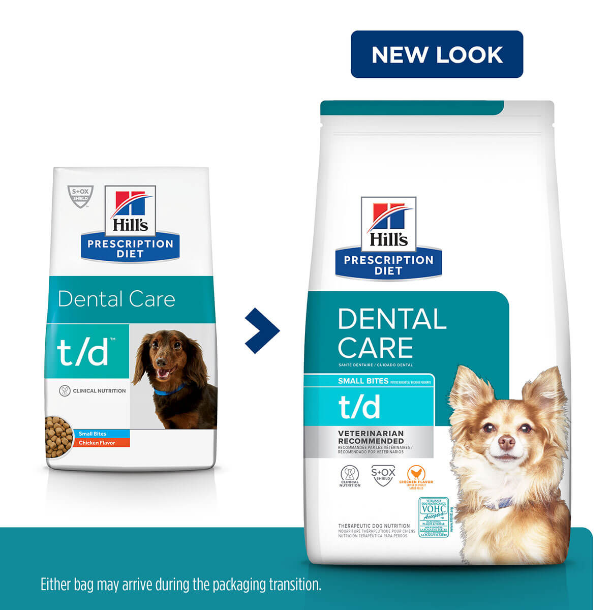 Hill's Prescription Diet T/D Dental Care Small Bites Dry Dog Food