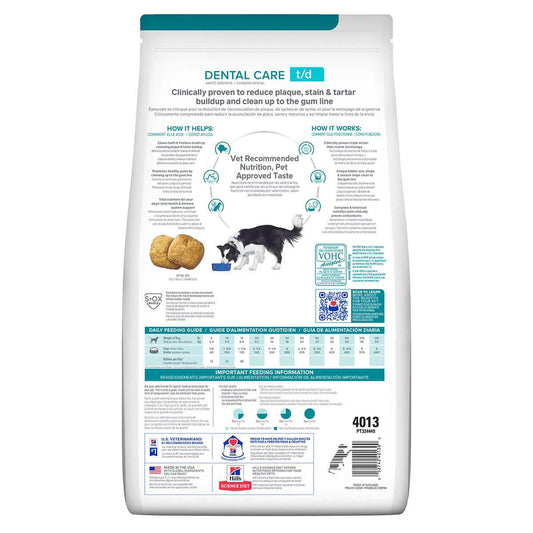 Hill's Prescription Diet T/D Dental Care Dry Dog Food
