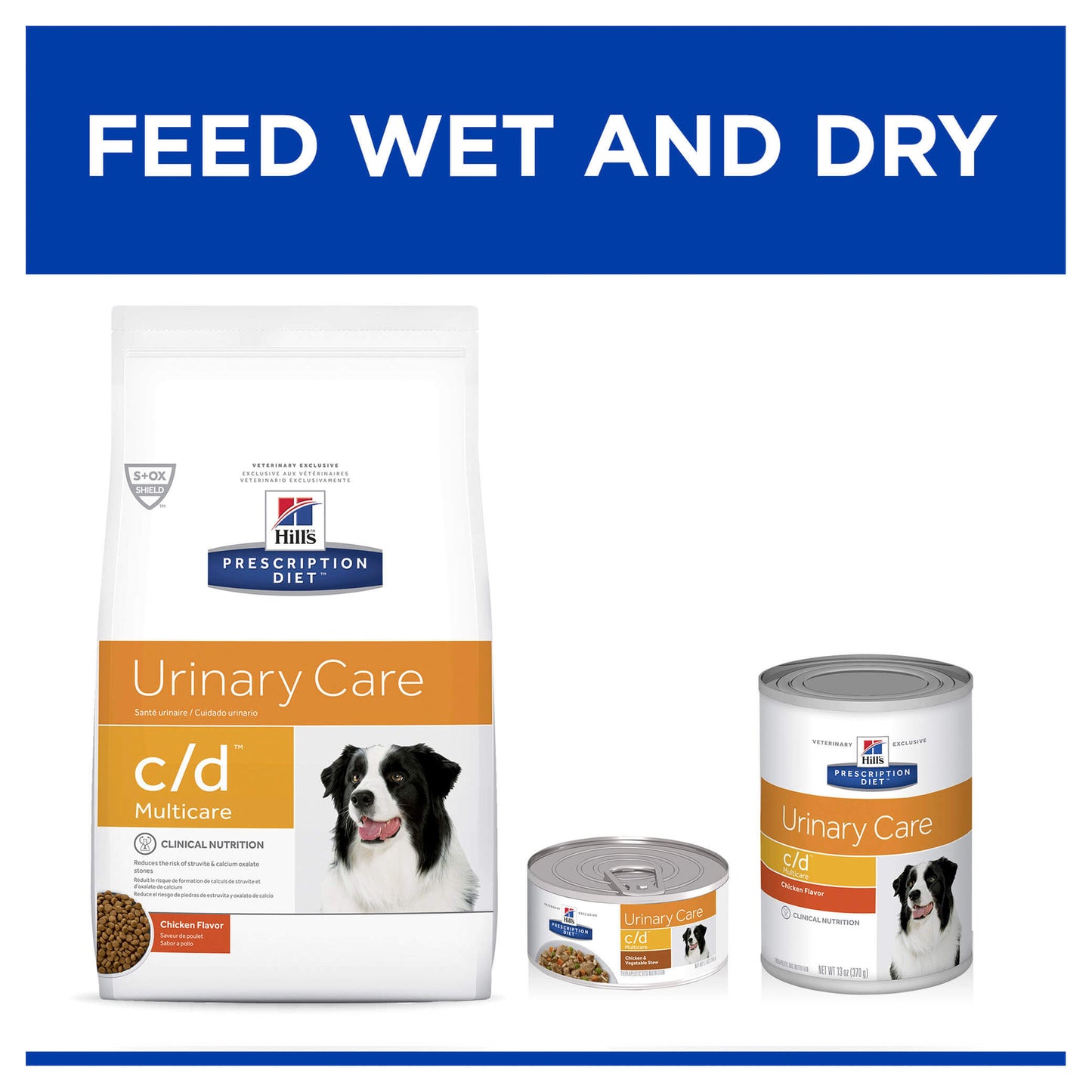 Hill's Prescription Diet c/d Multicare Urinary Care Chicken & Vegetable Stew 156g (123011000077) [default_color]