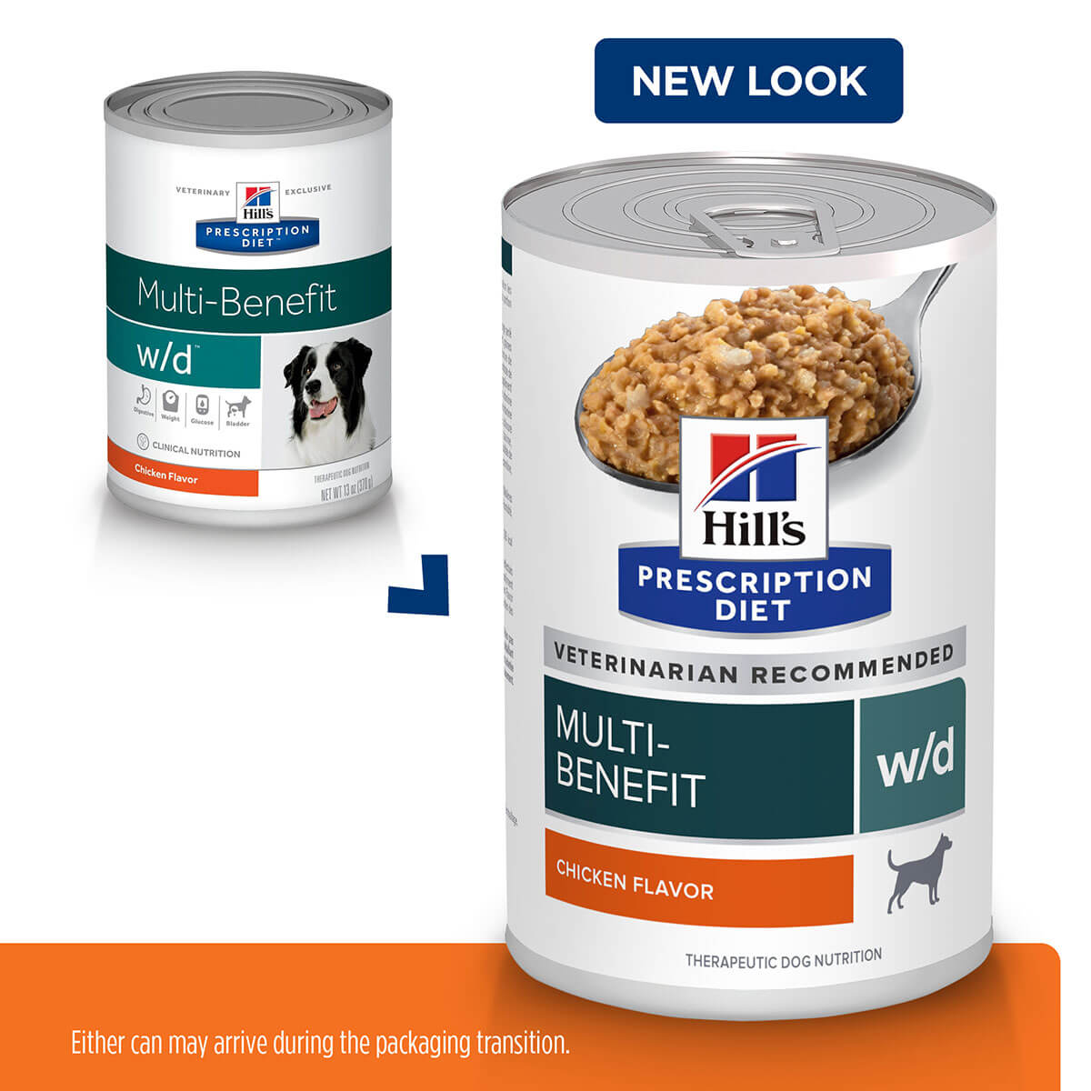 Hill's Prescription Diet W/D Digestive Weight Glucose Management Wet Dog Food
