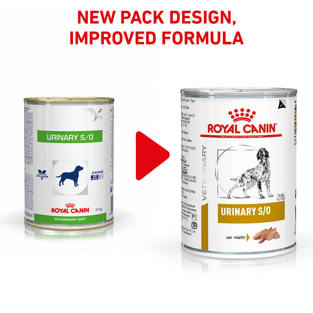 Royal Canin Veterinary Urinary Adult Wet Dog Food Cans