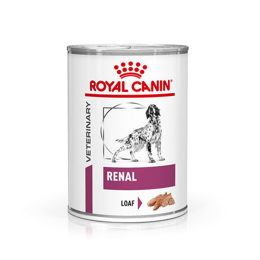 Royal Canin Veterinary Renal Adult Wet Dog Food Cans