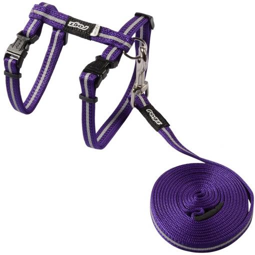 Rogz Alleycat Harness & Lead Set