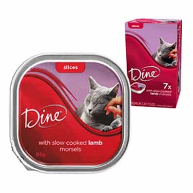 Dine Daily Variety Lamb Cuts In Gravy Wet Cat Food Tray (131812000061) [default_color]
