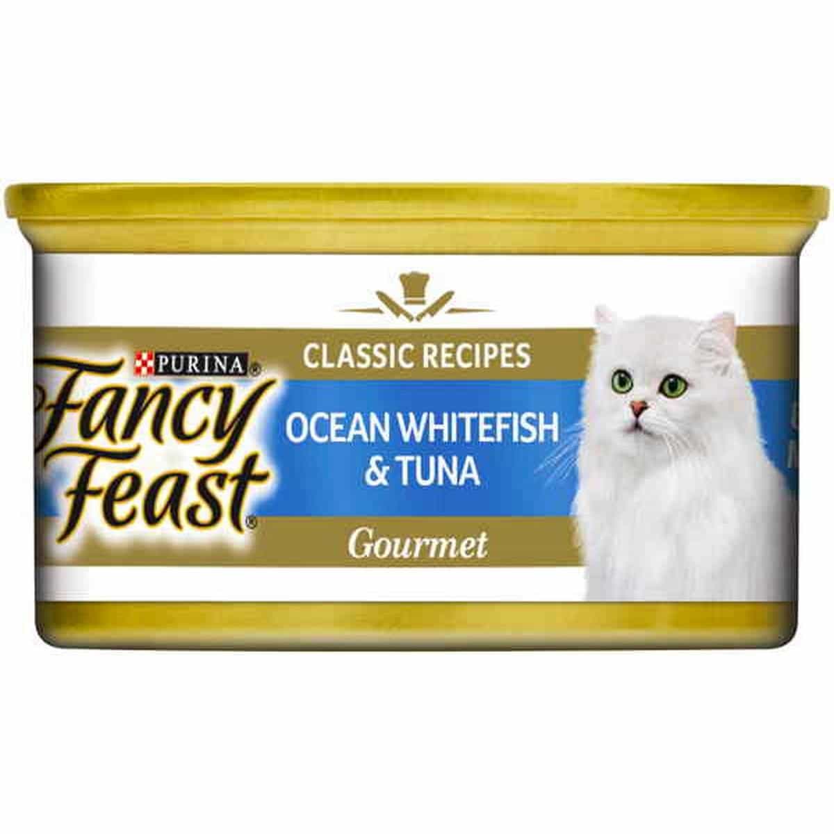 Fancy Feast Ocean Whitefish & Tuna Wet Cat Food 85G (131813000021) [default_color]