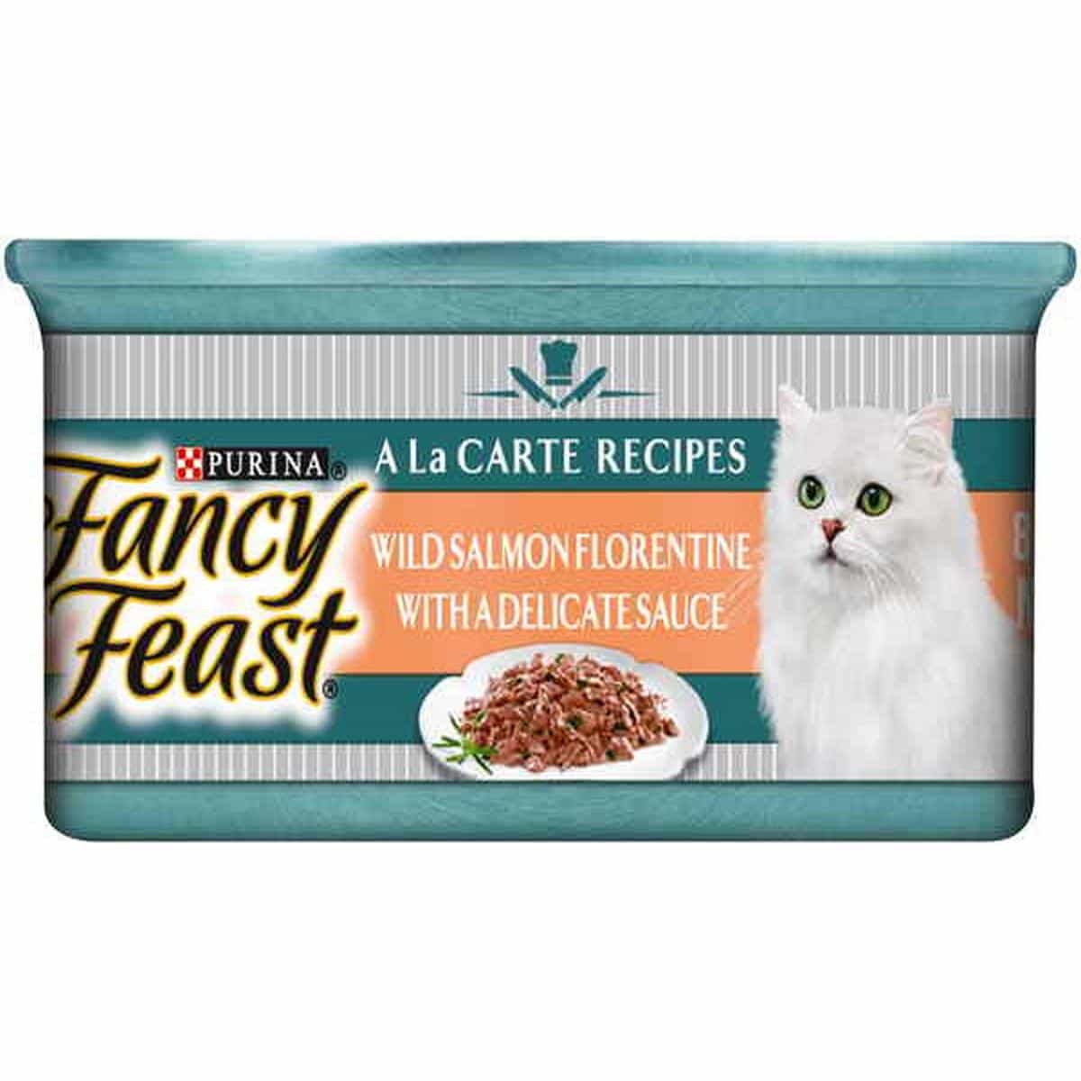 Fancy Feast Sensations Florentine Wild Salmon In A Delicate Sauce Wet Cat Food 85G (131813000087) [default_color]