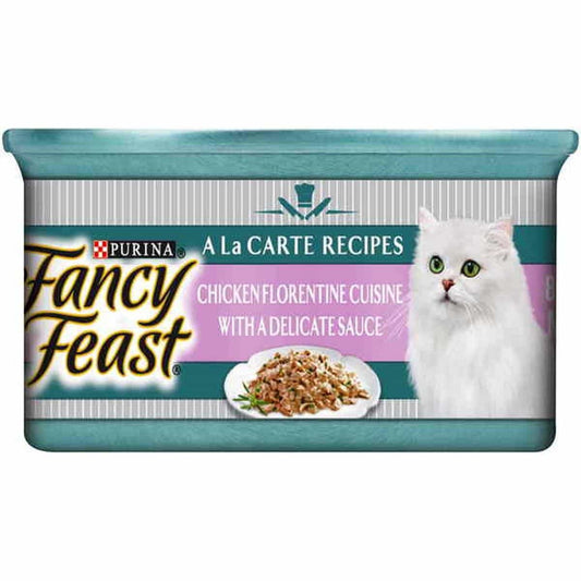 Fancy Feast Sensations Florentine Chicken In A Delicate Sauce Wet Cat Food 85G (131813000097) [default_color]