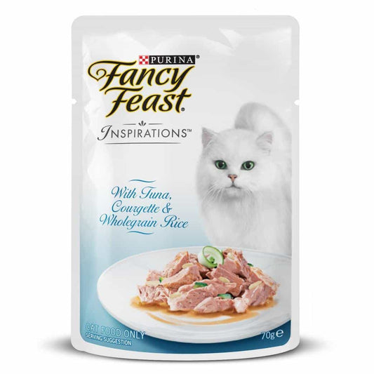 Fancy Feast Inspirations Tuna, Courgette & Rice Wet Cat Food