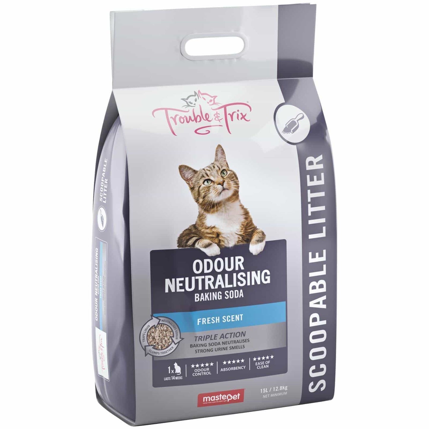 Trouble & Trix Fresh Scent With Baking Soda Clumping Cat Litter (132211000035) [default_color]