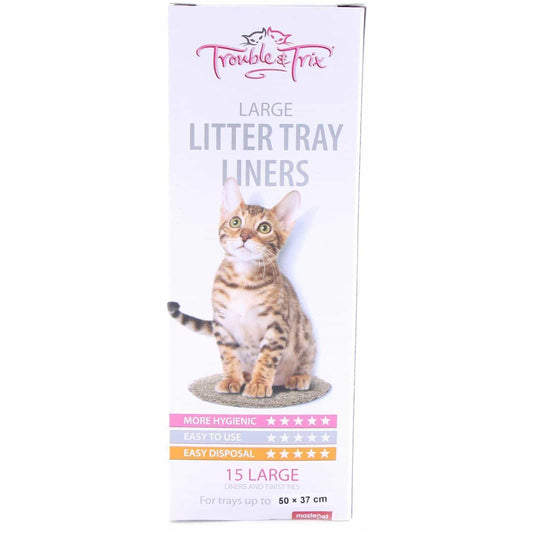 Trouble & Trix Plastic Cat Litter Tray Liners (132213000007) [default_color]